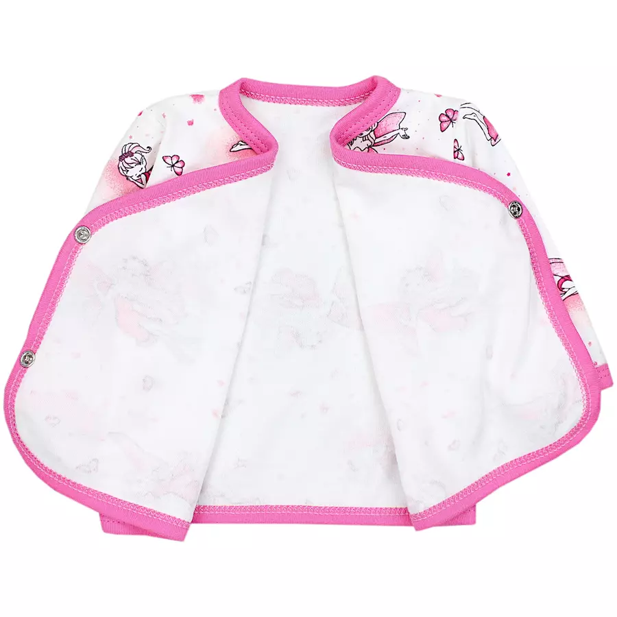 TupTam Baby Langarm Wickelshirt 5er Set pastellrosa