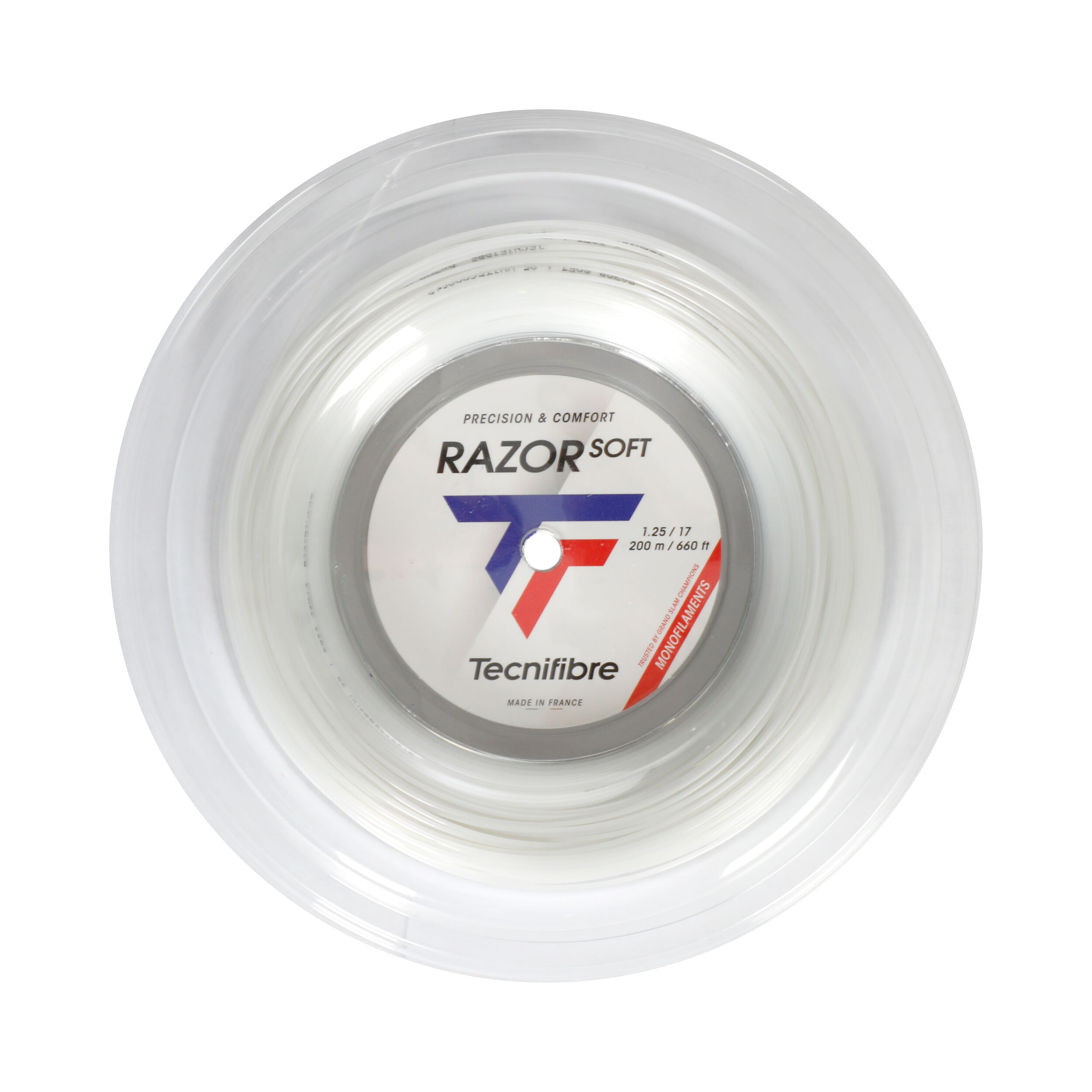 Tecnifibre Razor Soft 200m Bobine Cordage - Blanc