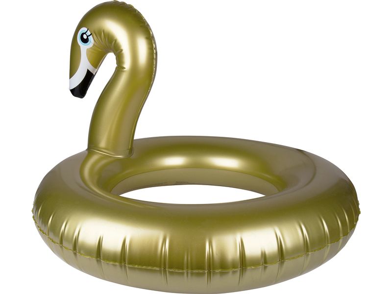 Swim Essentials Schwimmring Gold Swan 95 cm Schwimmreifen für Kinder