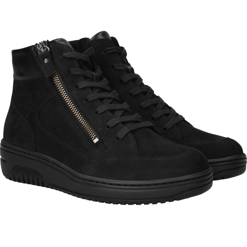 Hartjes Soul Veterboots Zwart Dames