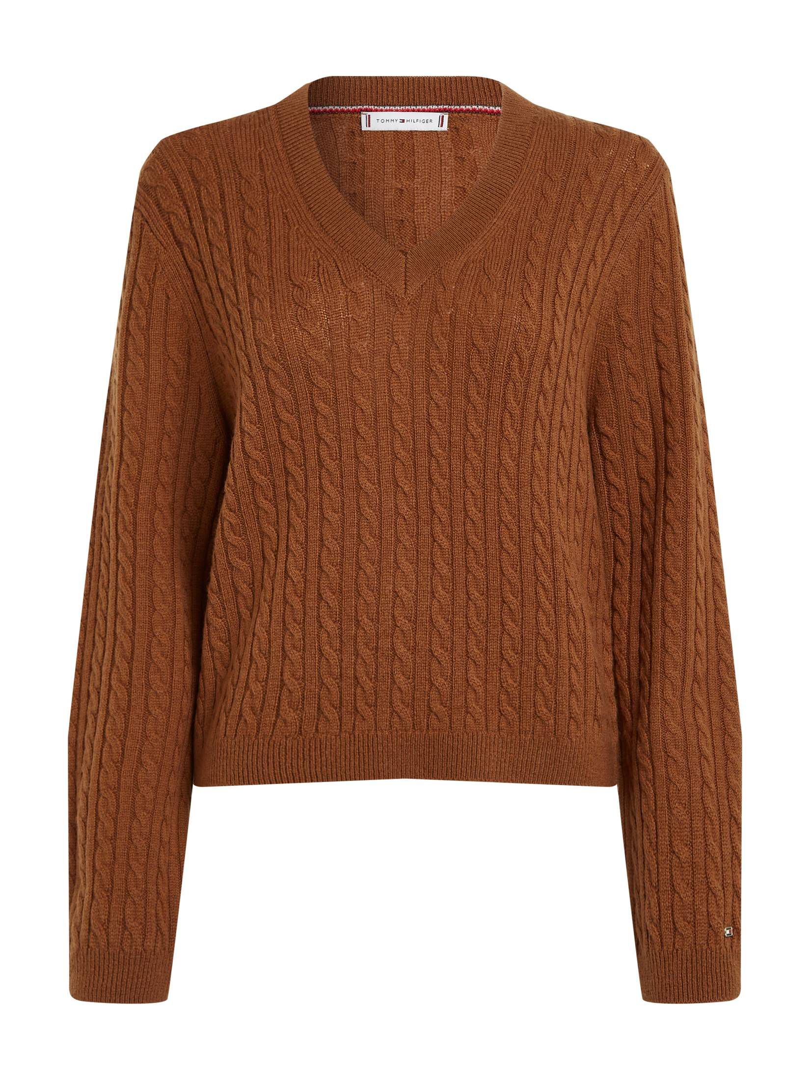 Tommy Hilfiger| Damen Strickpullover aus Wolle