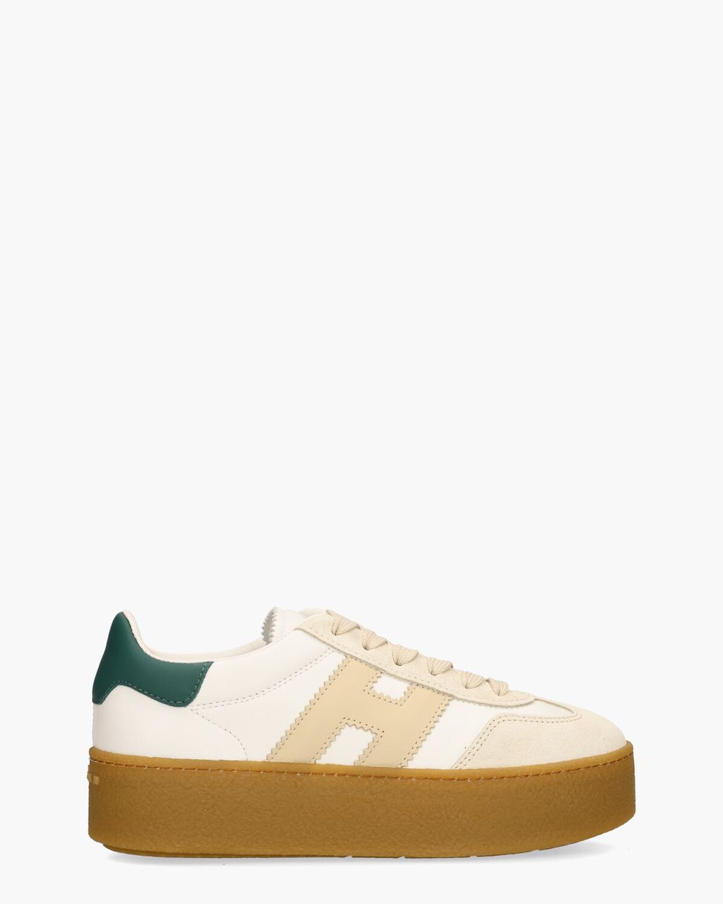 Hogan Cool Wit/Beige/Groen Damessneakers