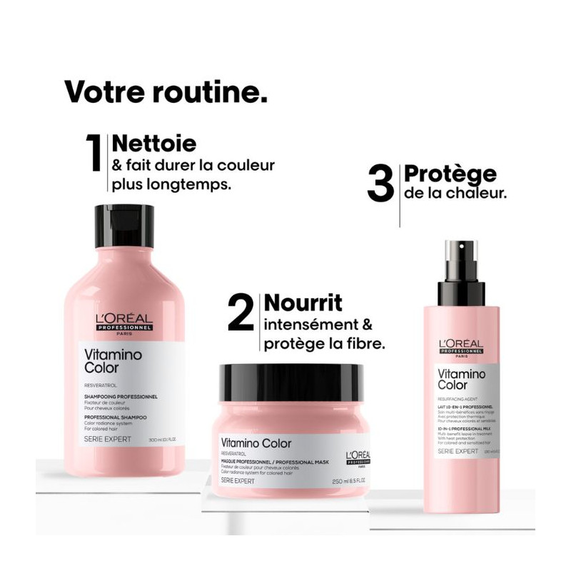 Coffret Trio Vitamino Color Cheveux colorés