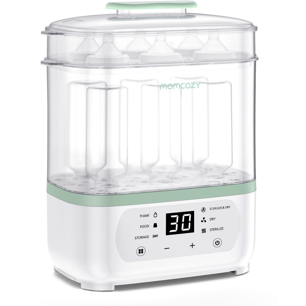 Køb Momcozy 8-in-1 Elektrisk Damp Baby Flaske Sterilisator