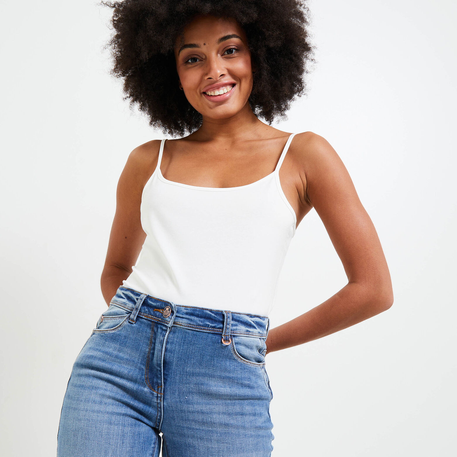 Débardeur uni femme
