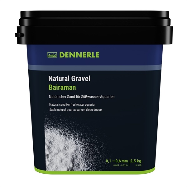 Dennerle Natuur Zand Bairaman 0,1-0,6mm 2,5kg