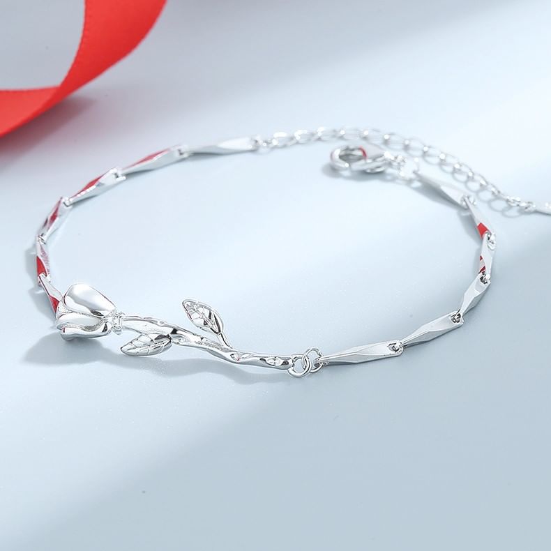 Tinseltown - bijpassende armband met rozenmotief (verschillende ontwerpen)