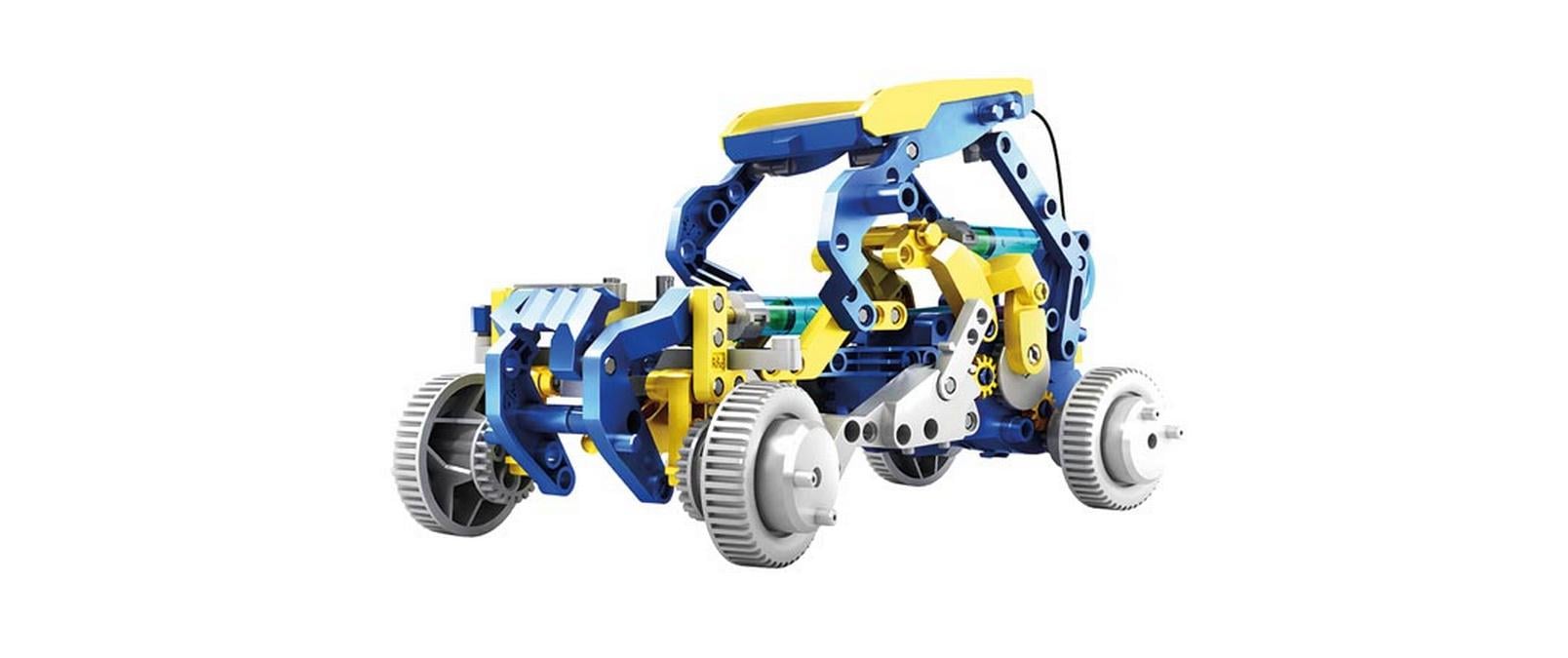 Roboter 12-in-1 Bausatz Solar und Hydraulik230-Teiliger 12-in-1 Roboter Bausatz