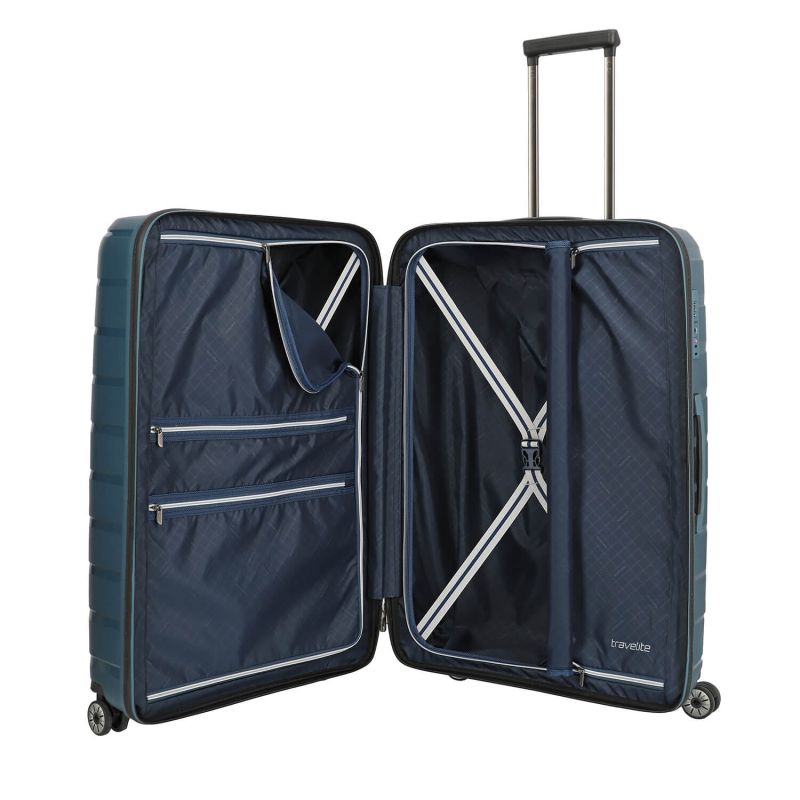 Valise rigide Air Base 77 cm Bleu Glace