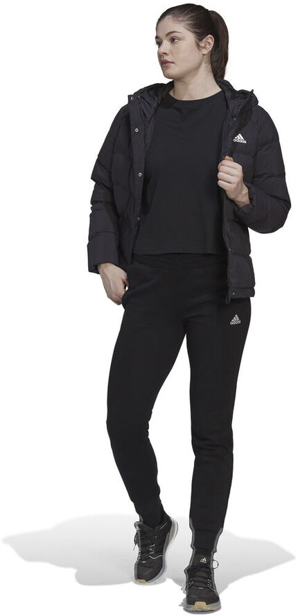 adidas Helionic Hooded Down jakke Sort
