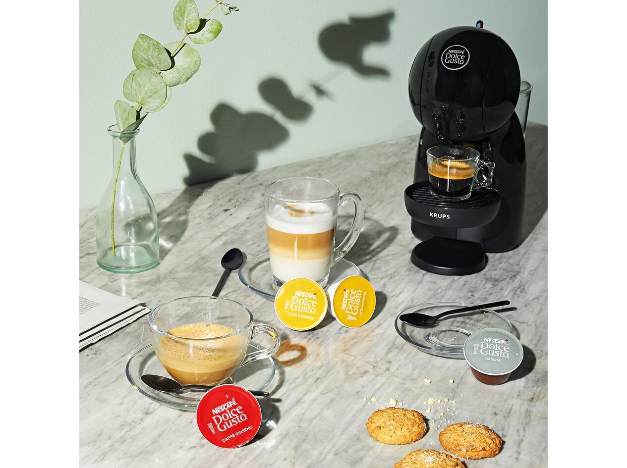 MÁQUINA DE CAFÉ KRUPS DOLCE GUSTO PICCOLO XS KP1A3BP16 PRETO