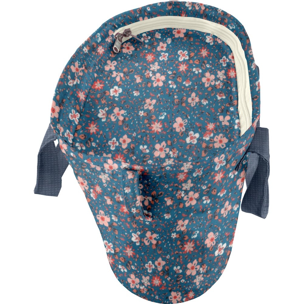 Sac Lunch Isotherme Fleuri Nude Ardoise