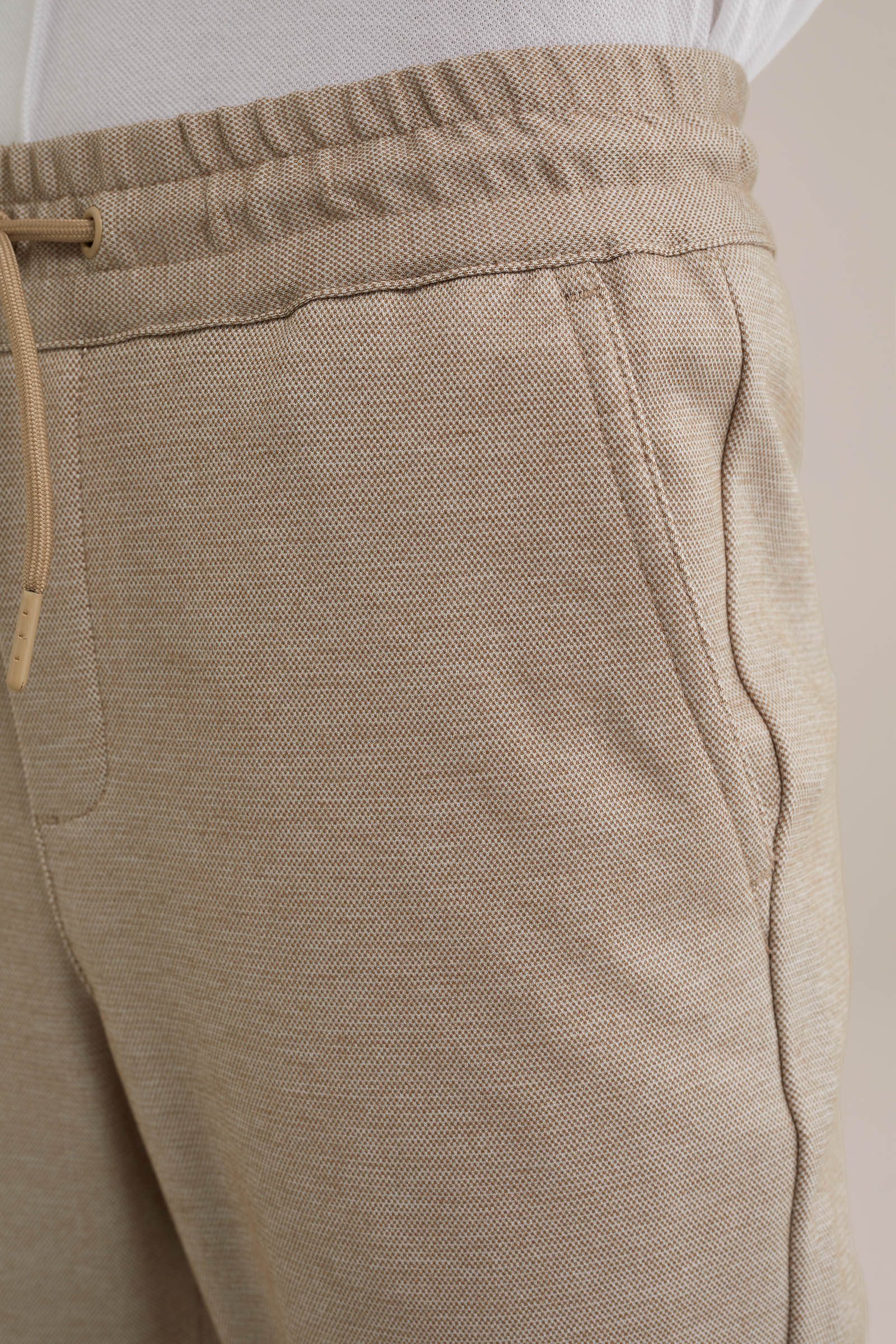 Jongens slim fit pantalon WE Fashion Lichtbruin