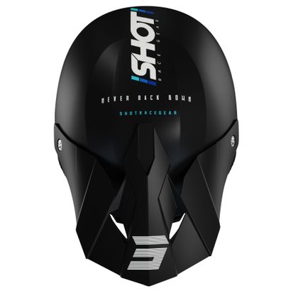 Casque cross Shot FURIOUS STORY - BLUE MATT 2022 - Bleu