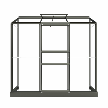 Royal Well Emma II muurkas aluminium groengrijs 1,34 m²