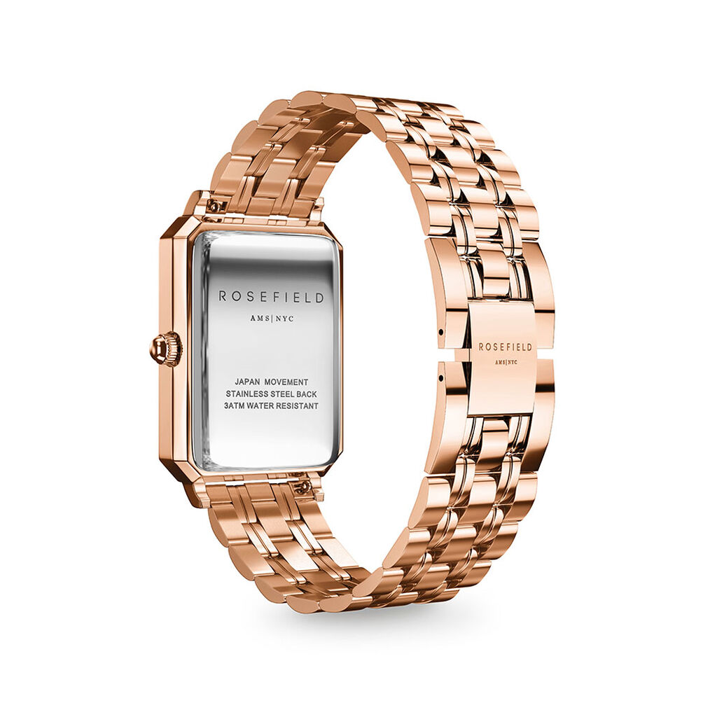 Montre Rosefield Octagon Blanc