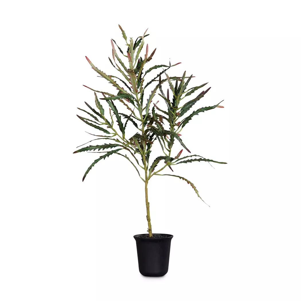 Kunstpflanze Rizinus 69 cm
