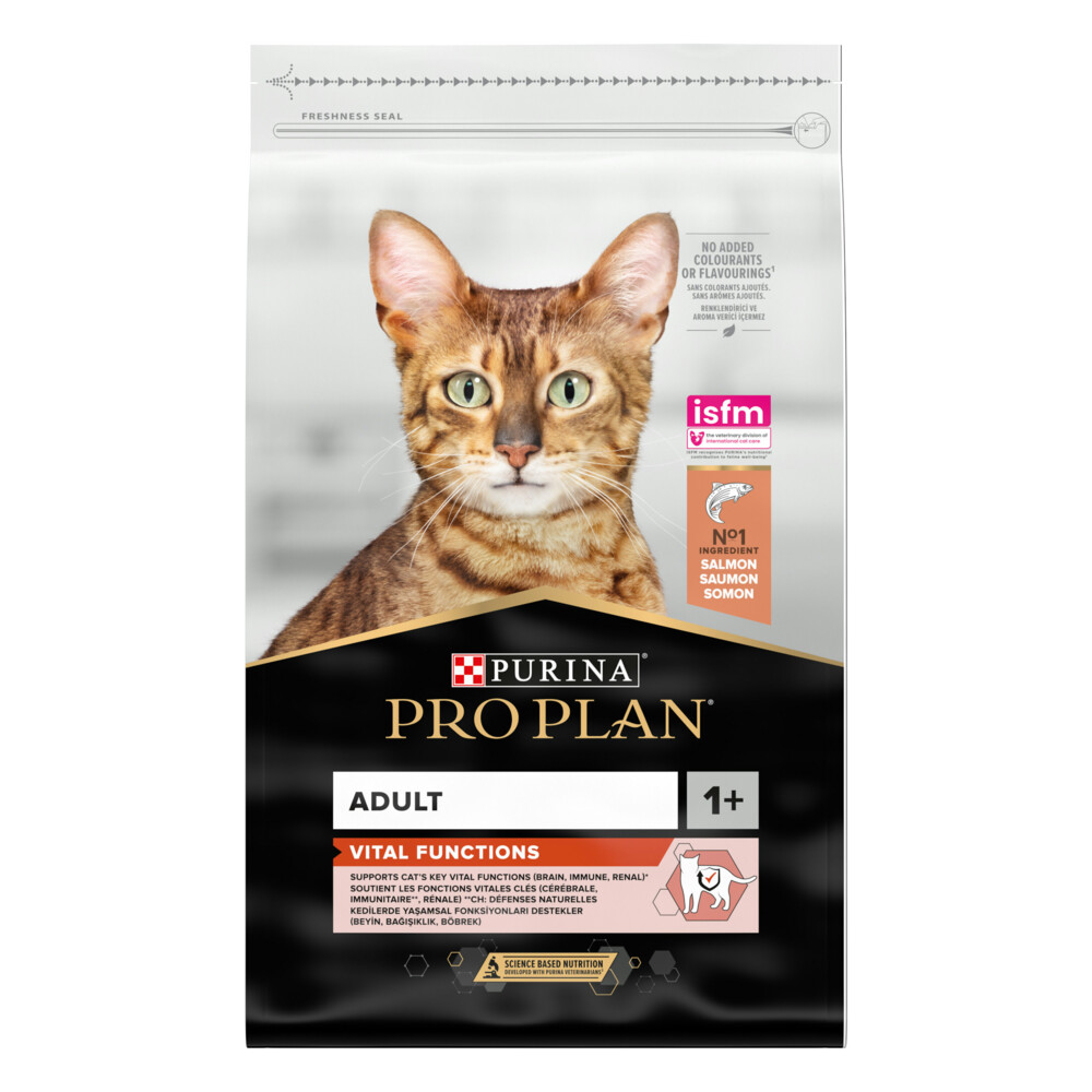 Pro Plan Adult Kat Vital Functions Zalm10 kg