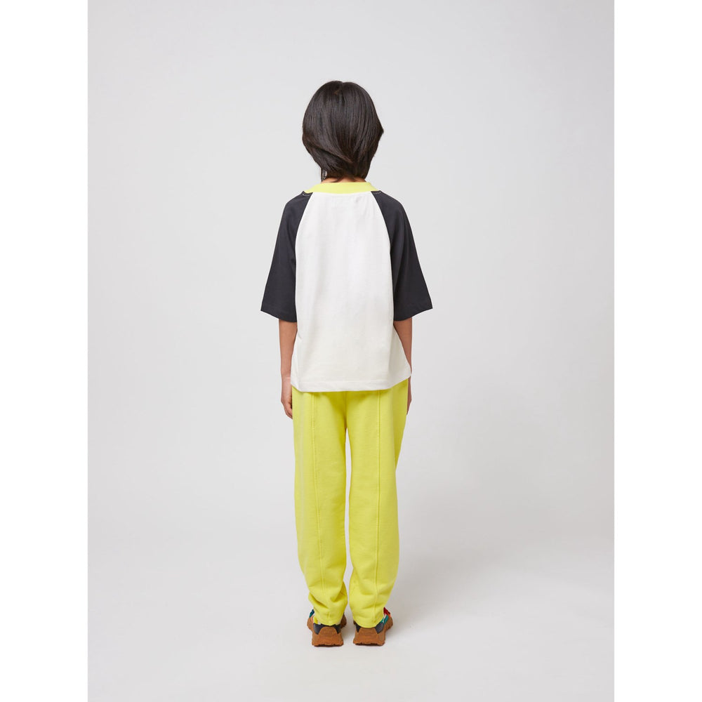 Køb Bobo Choses Offwhite Hello Joy Ranglan Ærmer T-Shirt