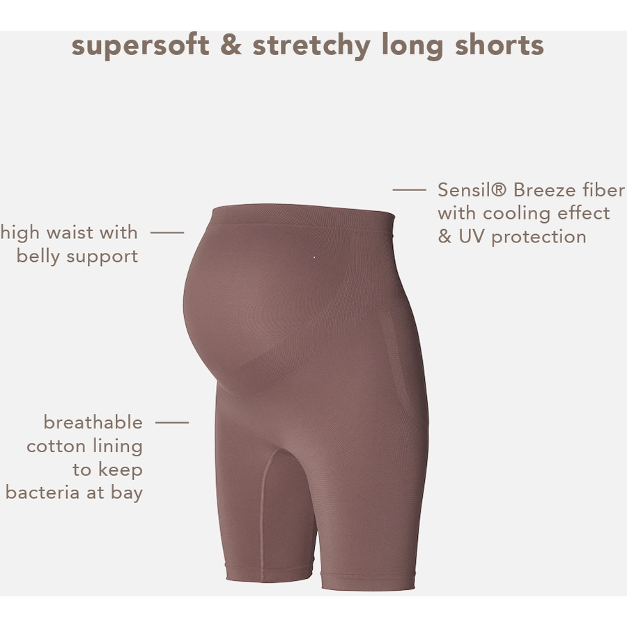 Noppies Nahtloser Shorts Niru Sensil® Breeze Deep Taupe