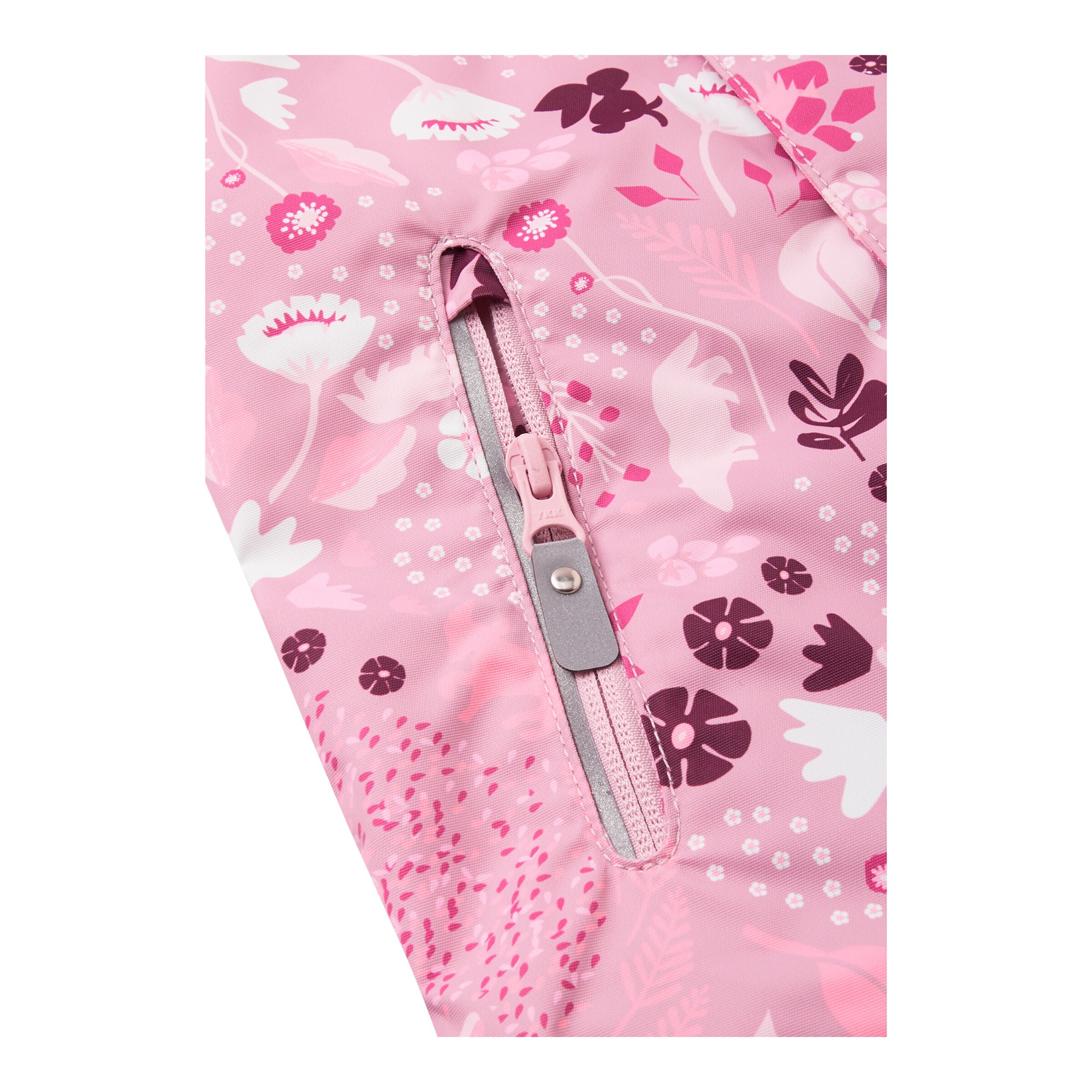 Reima Schneeoverall mit Kapuze rosa/lila