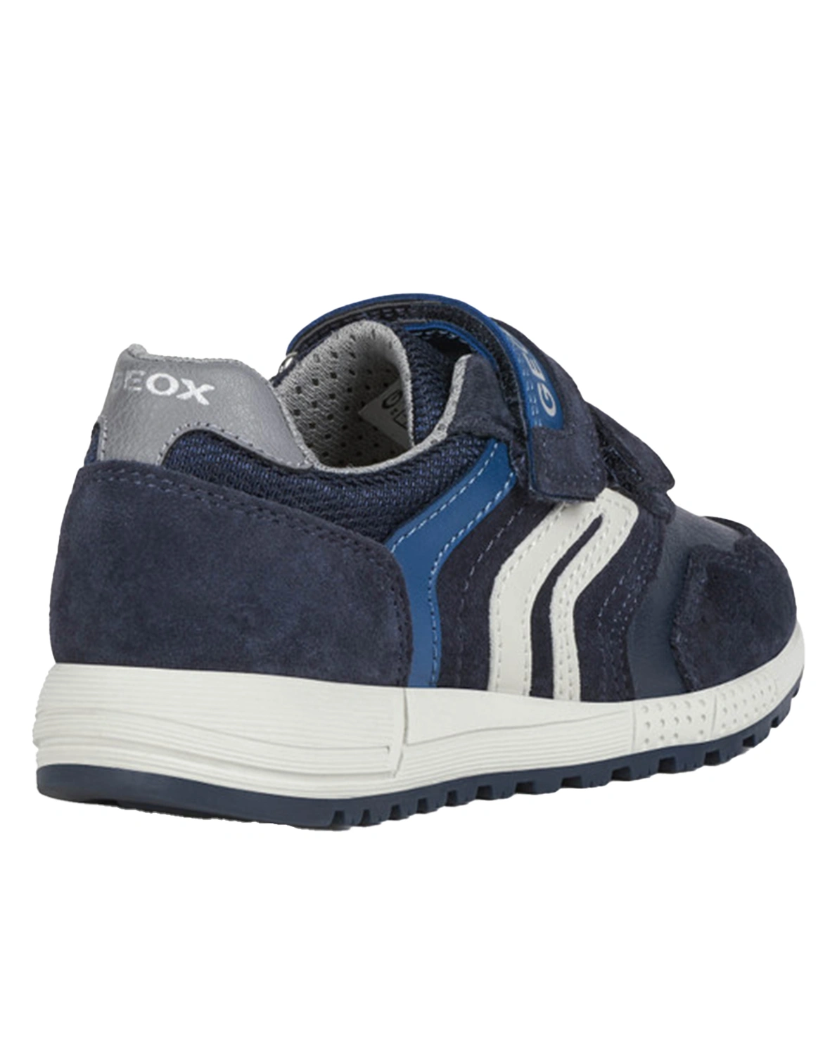 Klettsneaker ALBEN JUNIOR in navy/avio