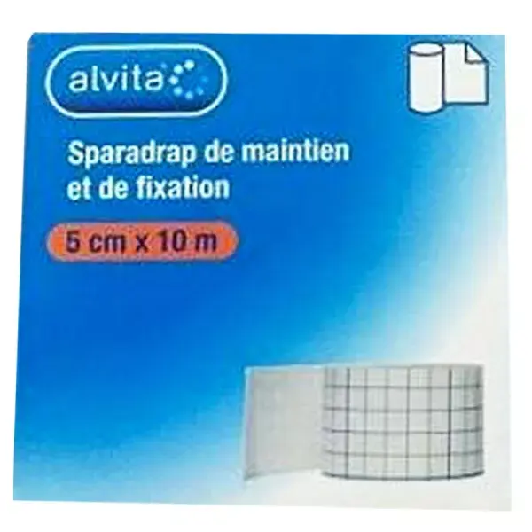 Fita adesiva de suporte e fixação Alvita 5cm x 10m