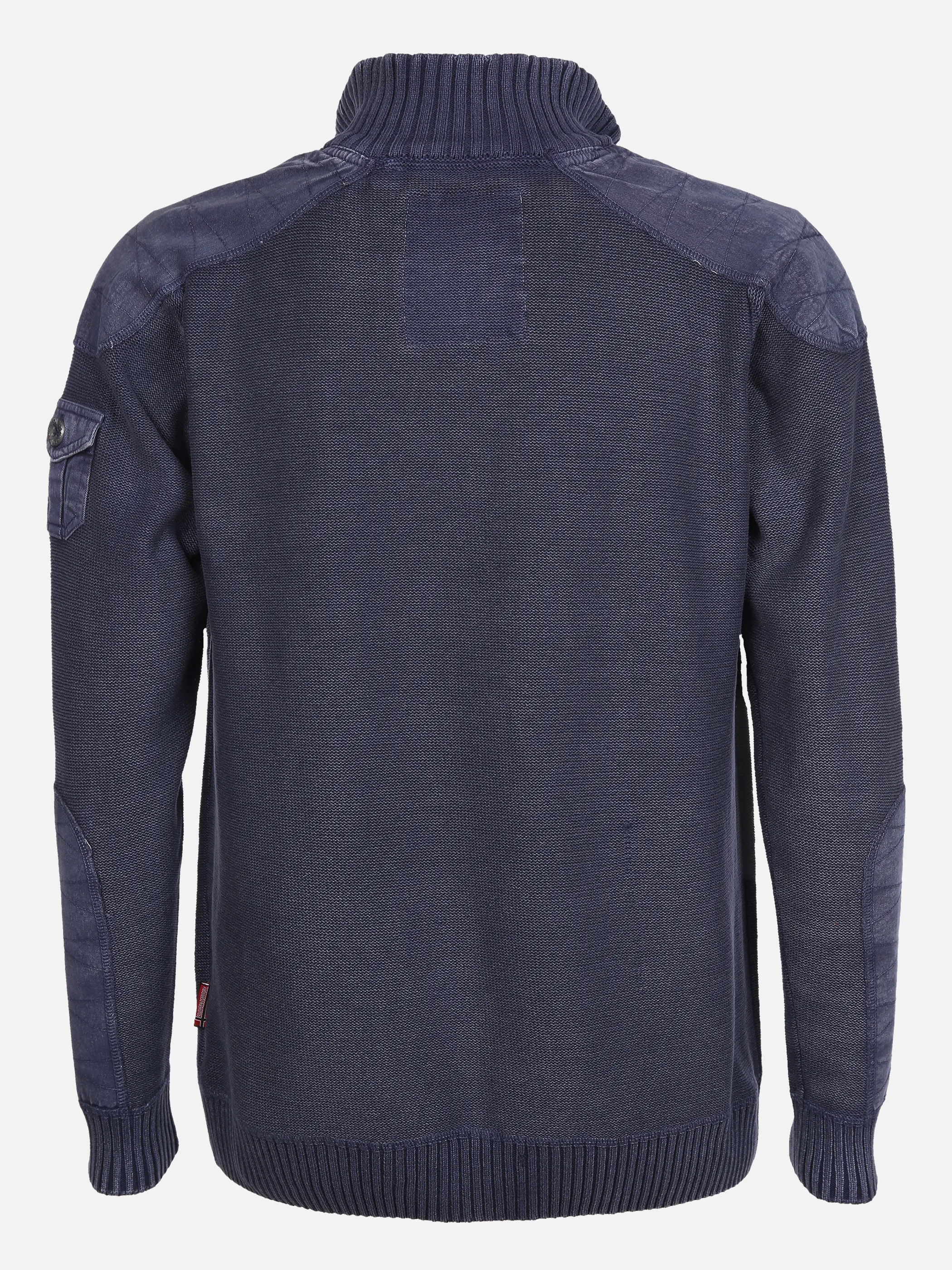 Herren Stricktroyer mit Stickerei-Applikation