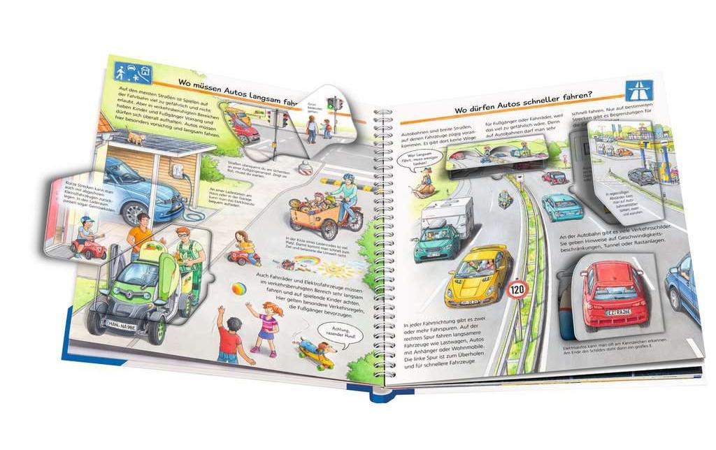 Kinder-Sachbuch WWW Wir entdecken AutosEinzigartige Klappen vermitteln spielerisch Wissen