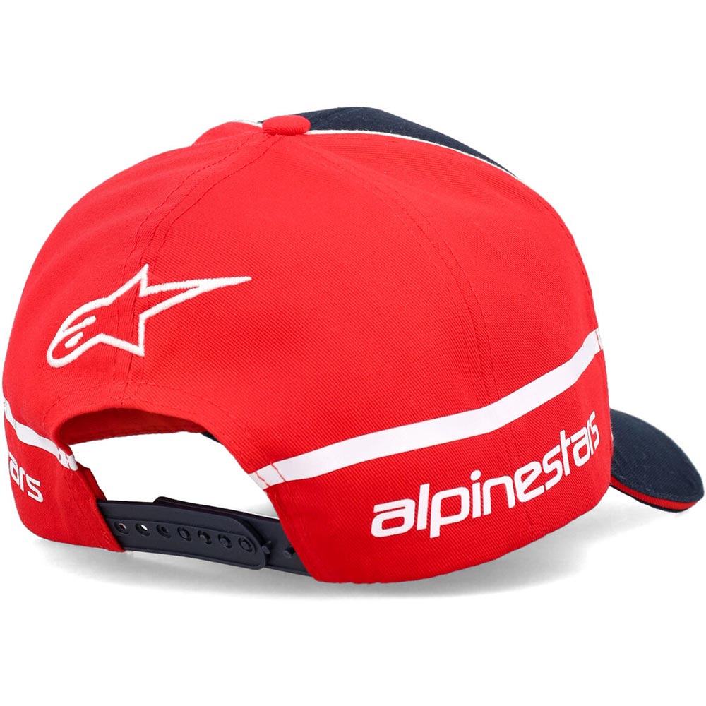 jorge martin - Casquette baseball Dual 89 Alpinestars Bleu / Rouge