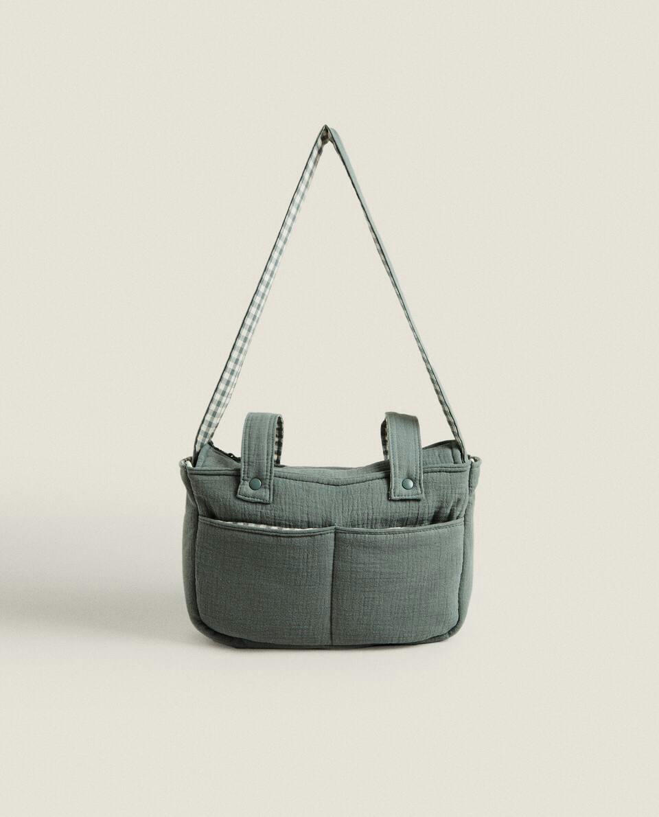 BOLSA DE MATERNIDADE INFANTIL XADREZ