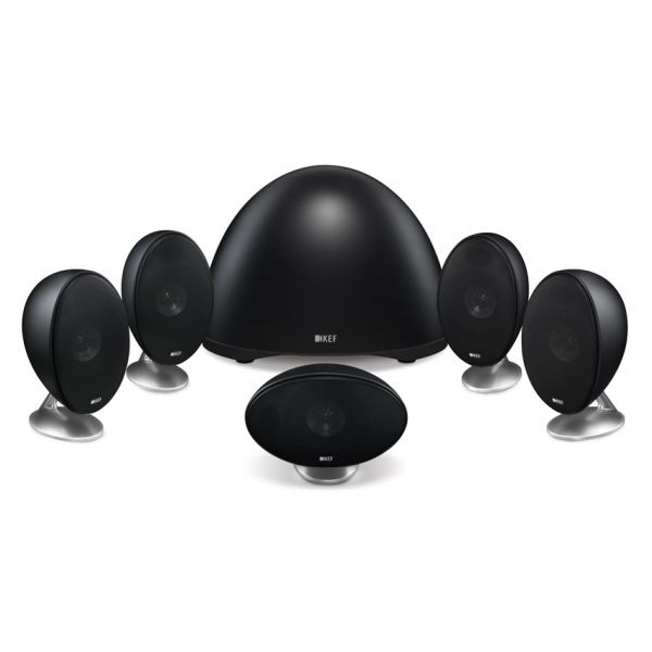 Kef Sistema de Colunas 5.1 E305 Black