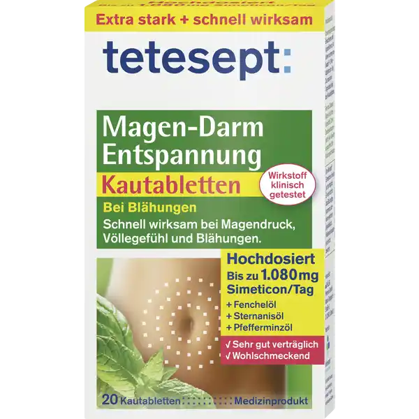 Magen-Darm Entspannung Kautabletten