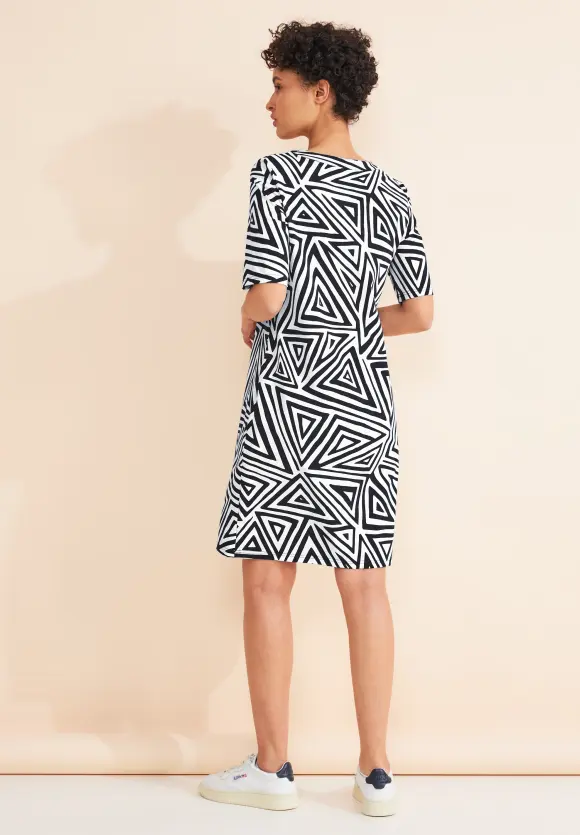 Travelware Printkleid - Black