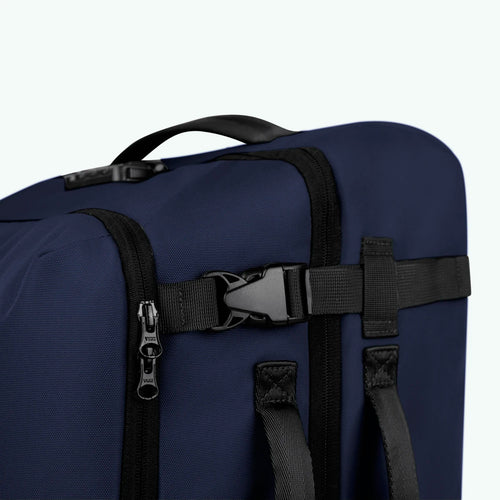Valise souple 2 roues small Reykjavik bleu marine