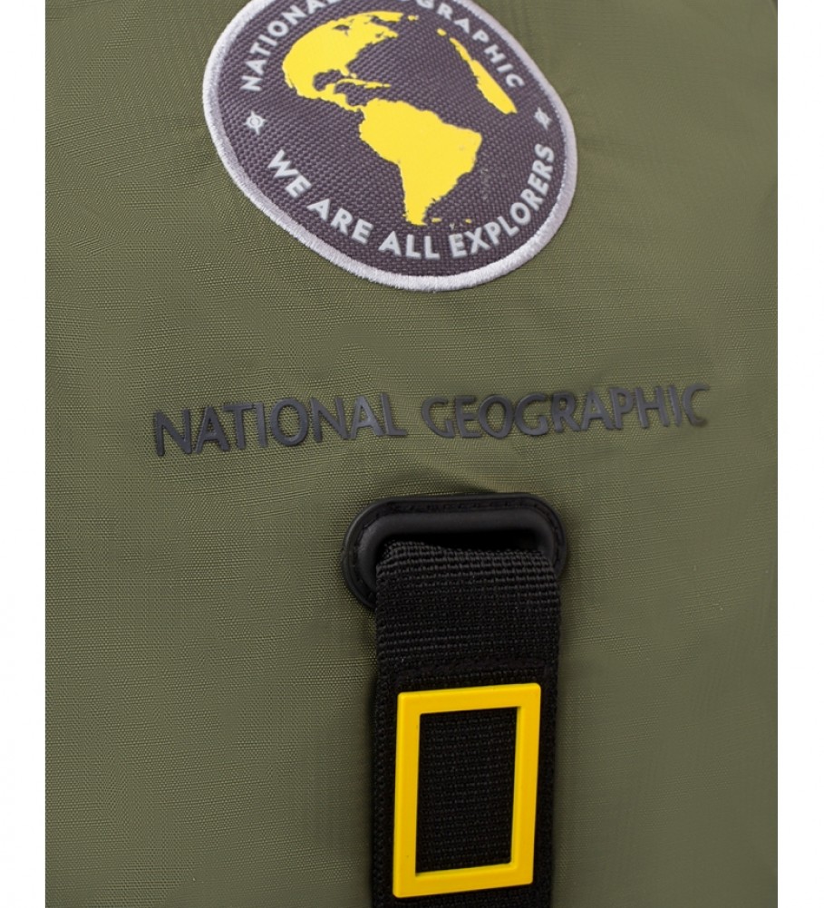 Mochila National Geographic New Explorer cáqui - 33x23x55cm