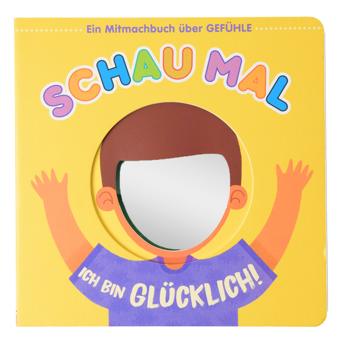 Topomini Mitmachbuch Schau mal ich bin glücklich gelb