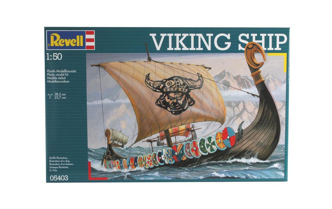 Bausatz Viking Ship 1:50Kunststoff Modellbausatz