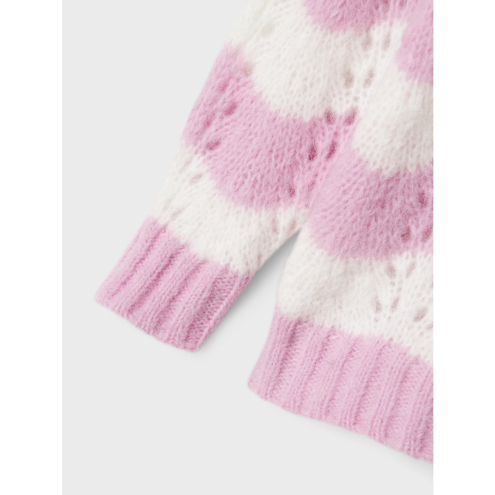 Køb Name It Pink Frosting Damilla Strik