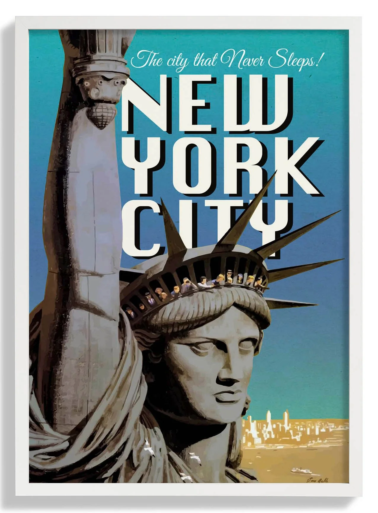 New York mit Freiheitsstatue
