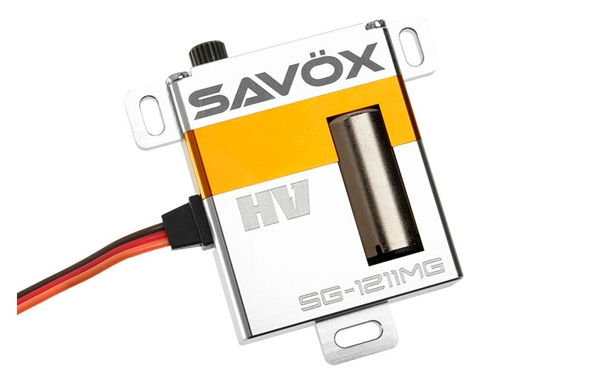 Flächenservo SG-1211MG 11 kg, 0.15 s, Digital HVFlächenservo mit Metallgetriebe