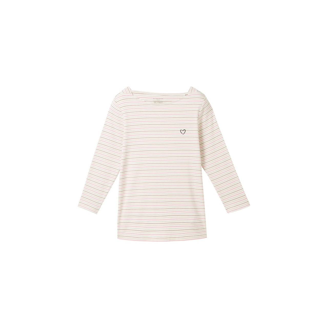 Tom Tailor T-shirt boat neck stripe