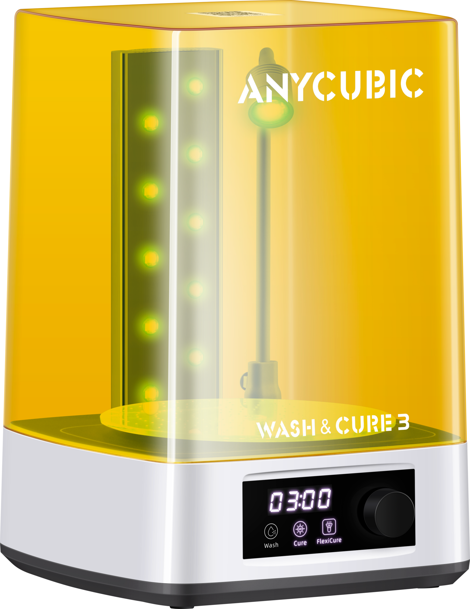 Anycubic  Wash & Cure 3.0    2-in-1 Nachbearbeitung von Resin-Modellen