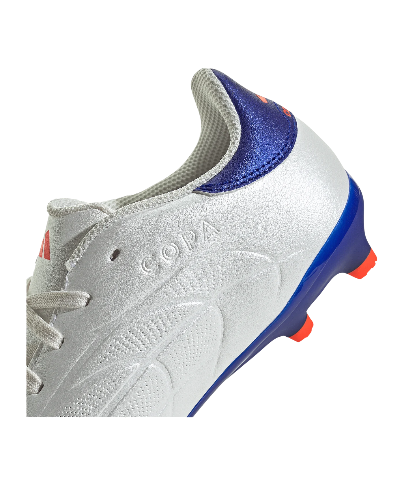 adidas COPA Pure 2 League FG Advancement Kids Weiss Blau