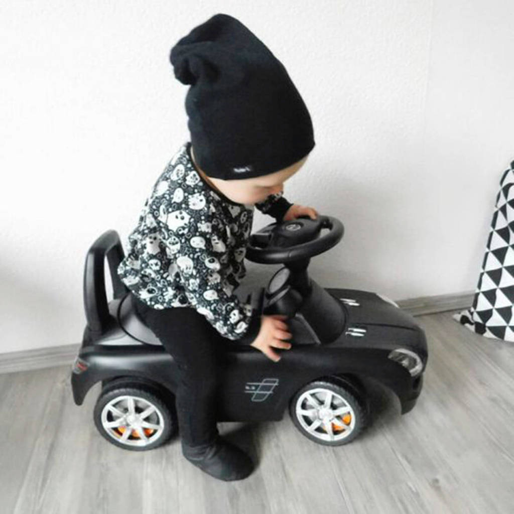 Babysteps leren babyslofjes zwart