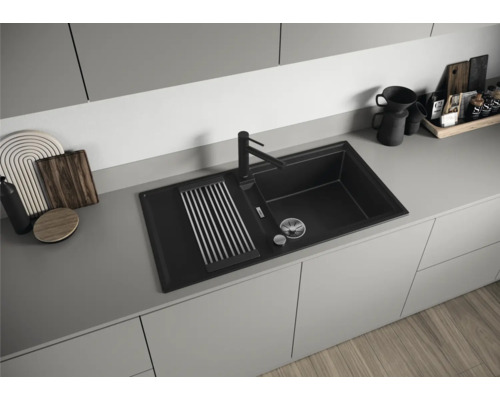 Blanco ADIRA XL 6 S spoelbak, 1000 x 500 mm, antraciet, 527618