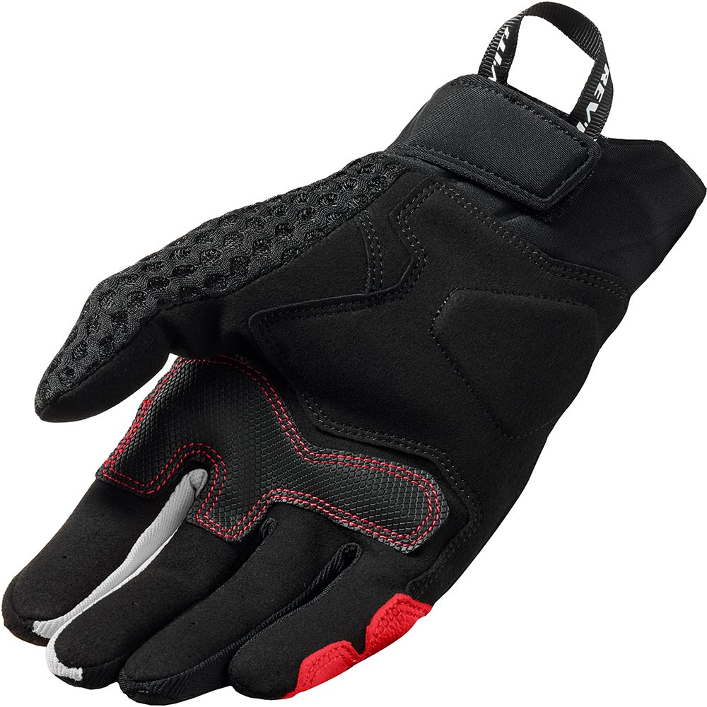 Rev'it - Gants Veloz Noir / Rouge