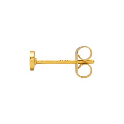 LULU Copenhagen Circle Small Ørering, Pink/Gold Plated