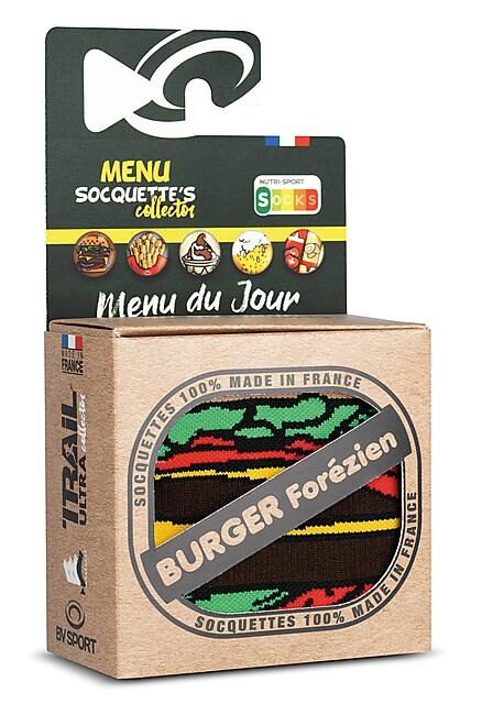 BV SPORT - CHAUSSETTES DE TRAIL TRAIL ULTRA NUTRISOCKS BURGER