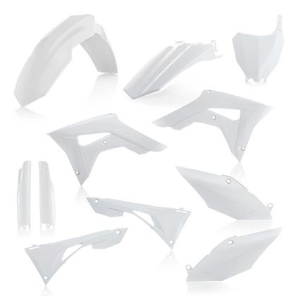 Kit plastiques Acerbis FULL KIT BLANC - Blanc